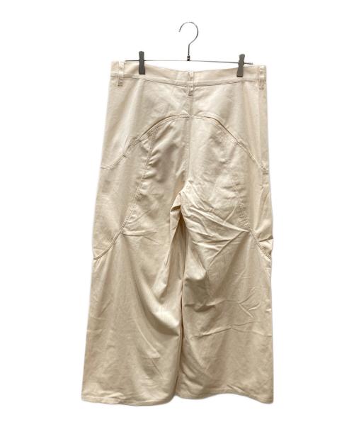GOAT ESSENCE（ゴートエッセンス）GOAT ESSENCE (ゴートエッセンス) COTTON BAGGY PANTS コットンバギーパンツ ベージュ サイズ:SIZE 3の古着・服飾アイテム