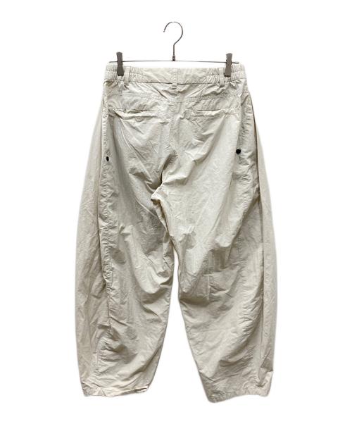 san san gear（サンサンギア）SAN SAN GEAR (サンサンギア) TAPED BUTTON PANTS テープボタンパンツ ベージュ サイズ:SIZE Mの古着・服飾アイテム