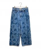 marimekkoマリメッコ）の古着「Maridenim Keidas Loose jeans S マリデニム ケイダスルーズジーンズ」｜ブルー