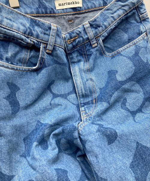 marimekko（マリメッコ）marimekko (マリメッコ) Maridenim Keidas Loose jeans S マリデニム ケイダスルーズジーンズ ブルー サイズ:SIZE 27の古着・服飾アイテム