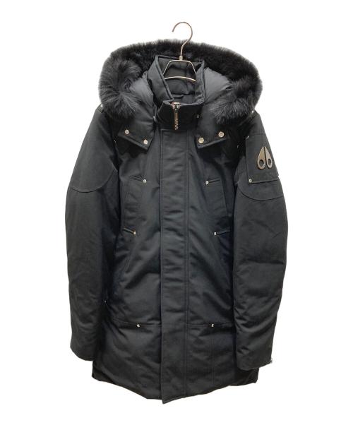 MOOSE KNUCKLES（ムース ナックルズ）MOOSE KNUCKLES (ムース ナックルズ) STIRLING PARKA ダウンコート ブラック サイズ:SIZE Mの古着・服飾アイテム