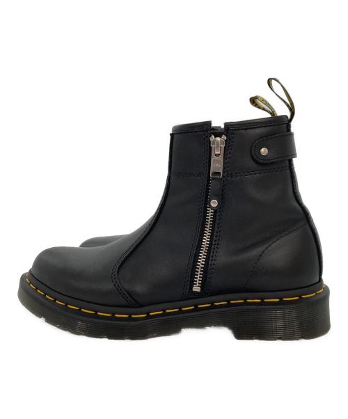 Dr.Martens（ドクターマーチン）Dr.Martens (ドクターマーチン) TWIN ZIP サイドジップブーツ ブラック サイズ:UK6の古着・服飾アイテム