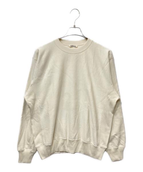 AURALEE（オーラリー）AURALEE (オーラリー) SMOOTH SOFT BD SWEAT P/O スウェット スモーキーホワイト サイズ:SIZE 4の古着・服飾アイテム