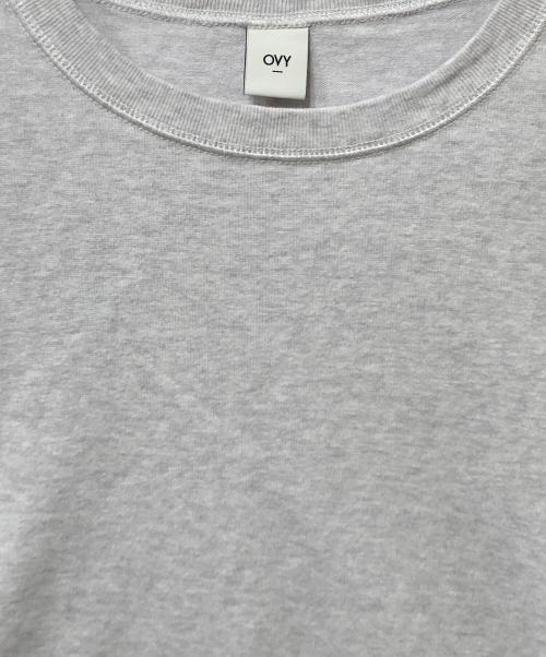 OVY（オヴィー）OVY (オヴィー) コットンカットソー グレー サイズ:SIZE XLの古着・服飾アイテム