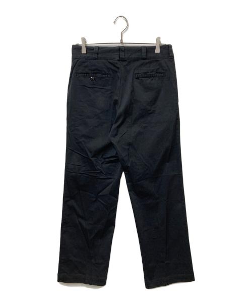 w double（ダブル）W double (ダブル) W002 チノパン ブラック サイズ:SIZE 1の古着・服飾アイテム
