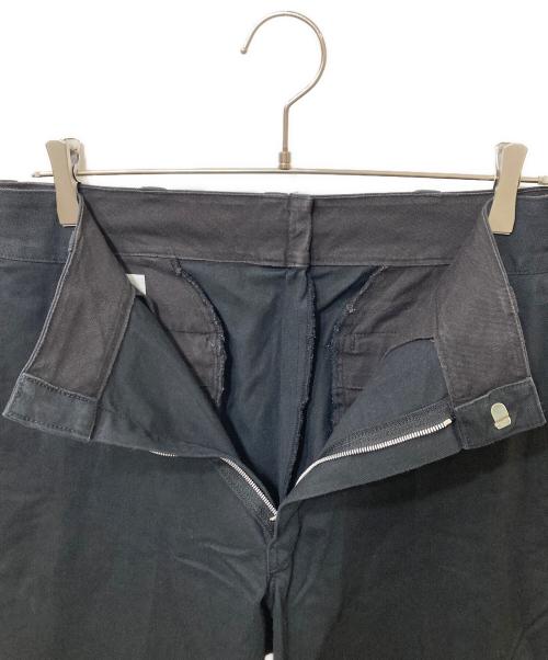 w double（ダブル）W double (ダブル) W002 チノパン ブラック サイズ:SIZE 1の古着・服飾アイテム