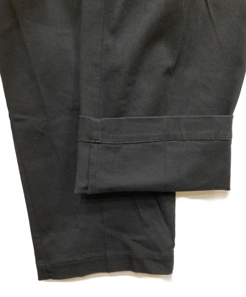 w double（ダブル）W double (ダブル) W002 チノパン ブラック サイズ:SIZE 1の古着・服飾アイテム
