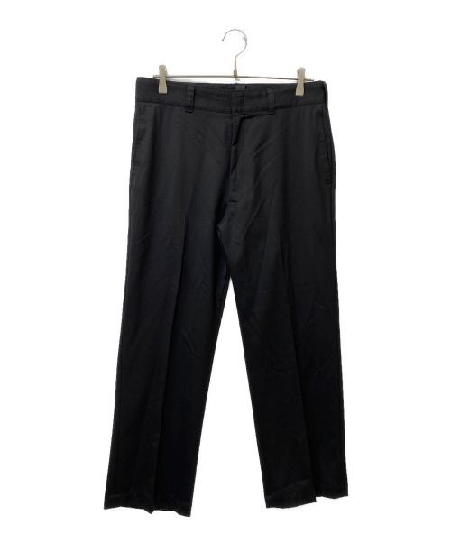 w double（ダブル）W double (ダブル) maximum travel pants ポリエステル スラックス ブラック サイズ:SIZE 2の古着・服飾アイテム