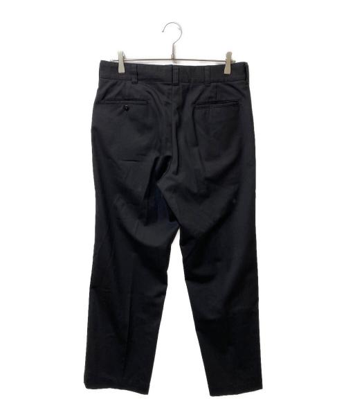 w double（ダブル）W double (ダブル) maximum travel pants ポリエステル スラックス ブラック サイズ:SIZE 2の古着・服飾アイテム