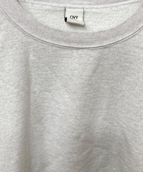 OVY（オヴィー）OVY (オヴィー) クルーネックスウェット グレー サイズ:SIZE Lの古着・服飾アイテム