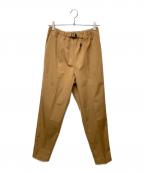 HYKEハイク）の古着「TASLAN TWILL TAPERED PANTS イージーパンツ」｜ブラウン