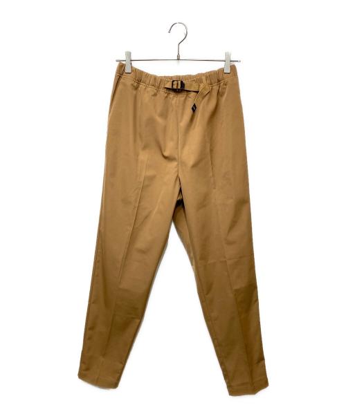 HYKE（ハイク）HYKE (ハイク) TASLAN TWILL TAPERED PANTS イージーパンツ ブラウン サイズ:SIZE 3の古着・服飾アイテム
