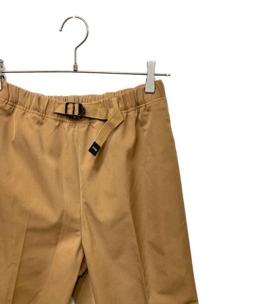 HYKE（ハイク）HYKE (ハイク) TASLAN TWILL TAPERED PANTS イージーパンツ ブラウン サイズ:SIZE 3の古着・服飾アイテム