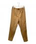 HYKE（ハイク）の古着「TASLAN TWILL TAPERED PANTS イージーパンツ」｜ブラウン