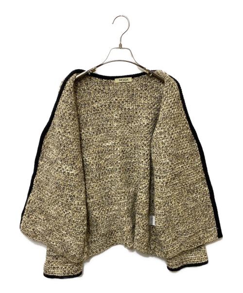 MOGA（モガ）MOGA (モガ) ツイードジャケット ベージュ サイズ:SIZE Mの古着・服飾アイテム