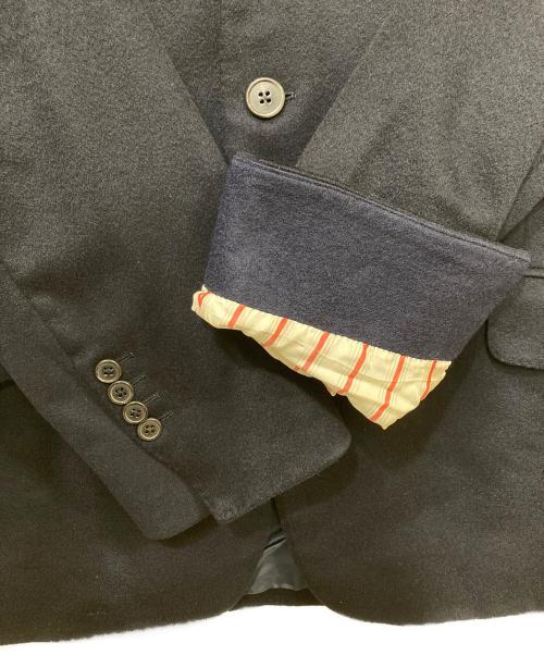 HERMES（エルメス）HERMES (エルメス) カシミヤテーラードジャケット ネイビー サイズ:SIZE 50の古着・服飾アイテム