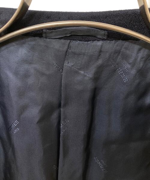 HERMES（エルメス）HERMES (エルメス) カシミヤテーラードジャケット ネイビー サイズ:SIZE 50の古着・服飾アイテム
