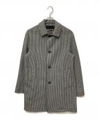 Traditional Weatherwearトラディショナルウェザーウェア）の古着「ステンカラーコート」｜ホワイト×ブラック