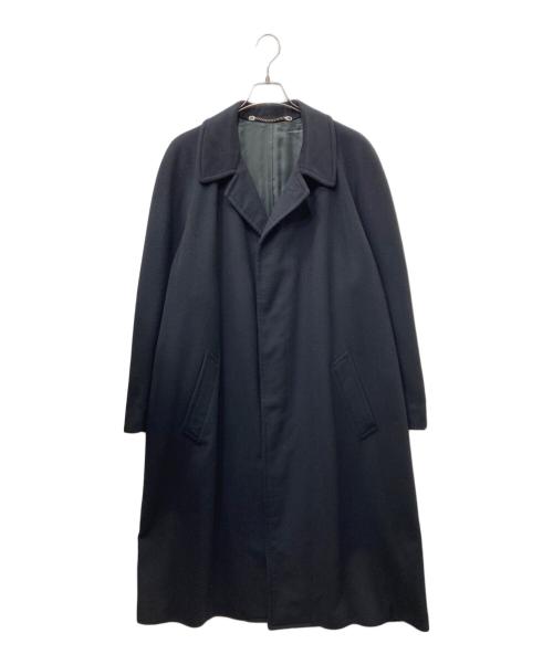 HERMES（エルメス）HERMES (エルメス) カシミヤステンカラーコート ブラック サイズ:52の古着・服飾アイテム