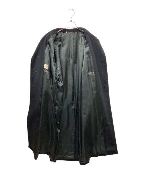HERMES（エルメス）HERMES (エルメス) カシミヤステンカラーコート ブラック サイズ:52の古着・服飾アイテム