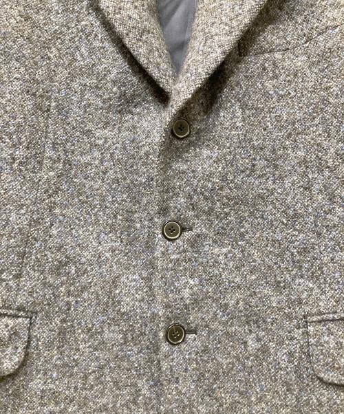 HERMES（エルメス）HERMES (エルメス) カシミヤテーラードジャケット ブルー サイズ:SIZE 52の古着・服飾アイテム