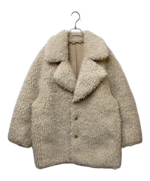 ETRE TOKYO（エトレトウキョウ）ETRE TOKYO (エトレトウキョウ) リバーシブルムートンミドルコート ベージュ サイズ:SIZE Mの古着・服飾アイテム