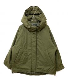 Spick and Span（スピック＆スパン）の古着「撥水フーデッドダウンハーフコート」｜オリーブ