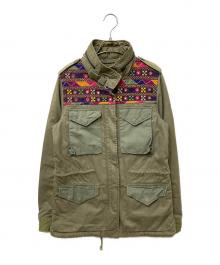 Denim & Supply Ralph Lauren（デニム＆サプライ ラルフローレン）の古着「民族装飾ジャケット」｜オリーブ