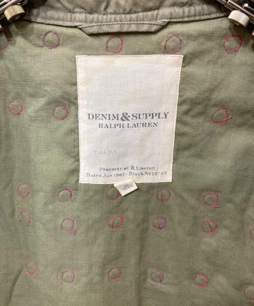 Denim & Supply Ralph Lauren（デニム＆サプライ ラルフローレン）DENIM & SUPPLY RALPH LAUREN (デニム＆サプライ ラルフローレン) 民族装飾ジャケット オリーブ サイズ:SIZE XSの古着・服飾アイテム