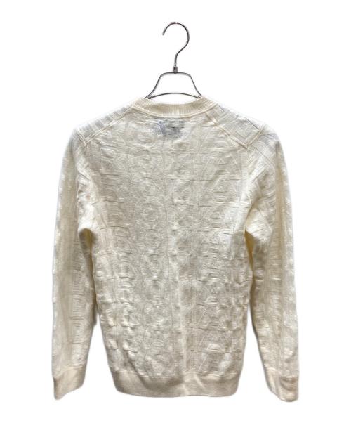 FENDI（フェンディ）FENDI (フェンディ) MARC JACOBS (マークジェイコブス) ロゴニット ホワイト サイズ:SIZE 50の古着・服飾アイテム