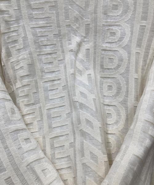 FENDI（フェンディ）FENDI (フェンディ) MARC JACOBS (マークジェイコブス) ロゴニット ホワイト サイズ:SIZE 50の古着・服飾アイテム