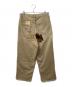 KAPITAL (キャピタル) Katsuragi Port Baggy Pants パッチワークバギーパンツ ベージュ サイズ:XL：40000円