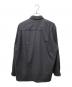 AURALEE (オーラリー) WOOL FULLING FLANNEL CLOTH SHIRTS 比翼シャツ グレー サイズ:SIZE Free：16000円