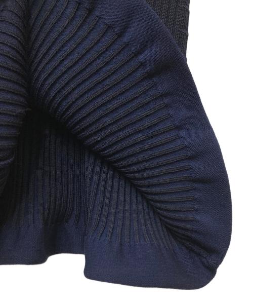 LOUIS VUITTON（ルイ ヴィトン）LOUIS VUITTON (ルイ ヴィトン) ニットロングマーメイドスカート ネイビー サイズ:SIZE Lの古着・服飾アイテム