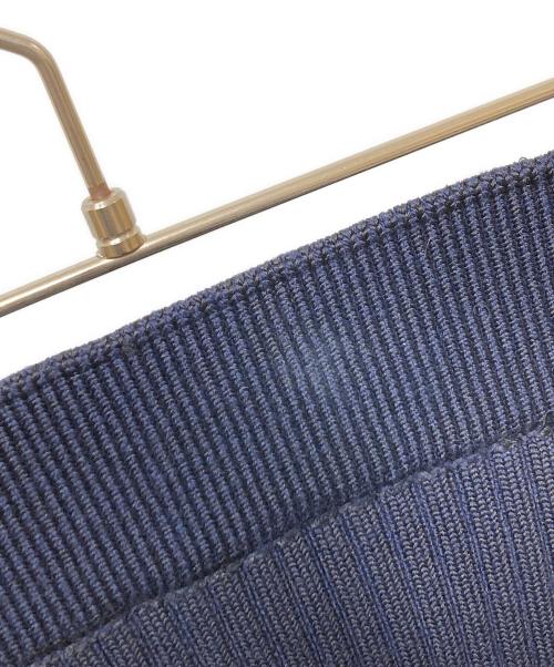 LOUIS VUITTON（ルイ ヴィトン）LOUIS VUITTON (ルイ ヴィトン) ニットロングマーメイドスカート ネイビー サイズ:SIZE Lの古着・服飾アイテム