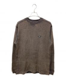 PALACE（パレス）の古着「ワッフルオンL/Sカットソー」｜グレー
