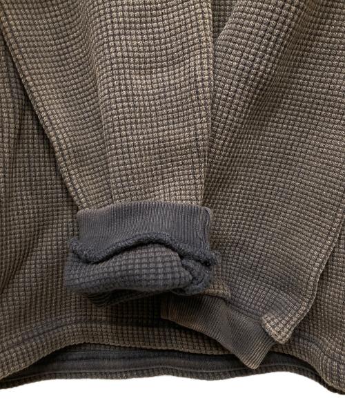 PALACE（パレス）PALACE (パレス) ワッフルオンL/Sカットソー グレー サイズ:SIZE Mの古着・服飾アイテム