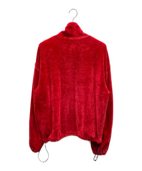 ALEXANDER WANG（アレキサンダー・ワン）ALEXANDER WANG (アレキサンダー・ワン) ベロアトラックジャケット レッド サイズ:SIZE Sの古着・服飾アイテム