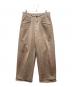 ANCELLM（アンセルム）の古着「AGING CHINO SLACKS チノスラックス」｜グレー
