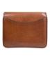 WILDSWANS (ワイルドスワンズ) レザー 2つ折り財布 ブラウン：16000円