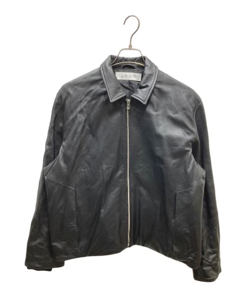 BAL（バル）BAL (バル) 25AW TECH LEATHER ZIP JACKET レザージップジャケット ブラック サイズ:SIZE 1の古着・服飾アイテム