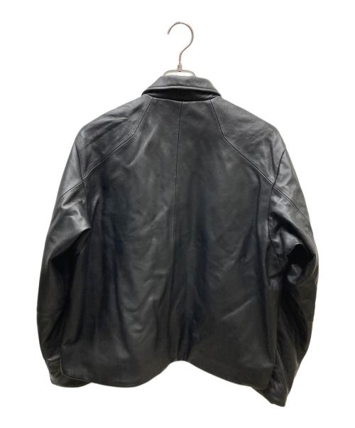 BAL（バル）BAL (バル) 25AW TECH LEATHER ZIP JACKET レザージップジャケット ブラック サイズ:SIZE 1の古着・服飾アイテム