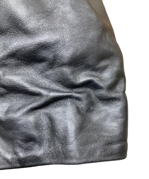 BAL（バル）BAL (バル) 25AW TECH LEATHER ZIP JACKET レザージップジャケット ブラック サイズ:SIZE 1の古着・服飾アイテム