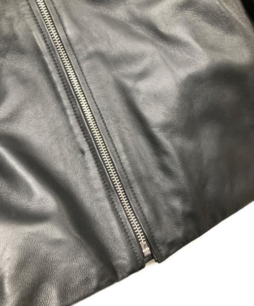 BAL（バル）BAL (バル) 25AW TECH LEATHER ZIP JACKET レザージップジャケット ブラック サイズ:SIZE 1の古着・服飾アイテム