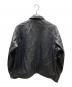 BAL (バル) 25AW TECH LEATHER ZIP JACKET レザージップジャケット ブラック サイズ:SIZE 1：35000円