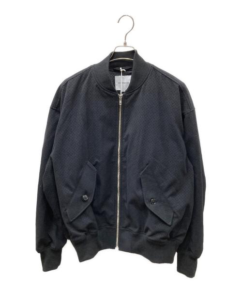 COOTIE PRODUCTIONS（クーティープロダクツ）COOTIE PRODUCTIONS (クーティープロダクツ) Punching Faux Suede Bomber Jacket パンチング エコスウェード ボンバージャケット ブラック サイズ:SIZE Mの古着・服飾アイテム