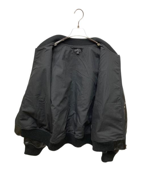 AFB（エーエフビー）AFB (エーエフビー) STUDDED BOMBER JACKET ボンバージャケット ブルゾン ブラック サイズ:SIZE Lの古着・服飾アイテム
