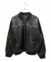 AFB（エーエフビー）の古着「STUDDED BOMBER JACKET ボンバージャケット ブルゾン」｜ブラック