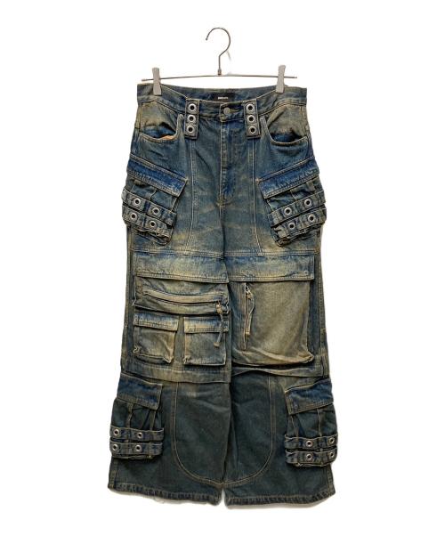 BREATH（ブレス）BREATH (ブレス) SUICIDE DENIM PANTS デニムパンツ ブルー サイズ:SIZE Mの古着・服飾アイテム