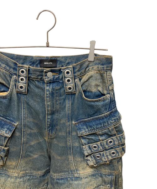 BREATH（ブレス）BREATH (ブレス) SUICIDE DENIM PANTS デニムパンツ ブルー サイズ:SIZE Mの古着・服飾アイテム